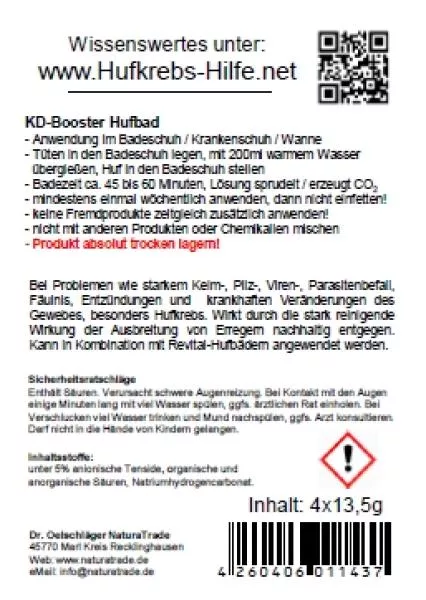 KD-Booster Hufbad